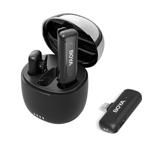 Boya BY-WM3T-D2 Wireless Lavalier Lapel Microphones
