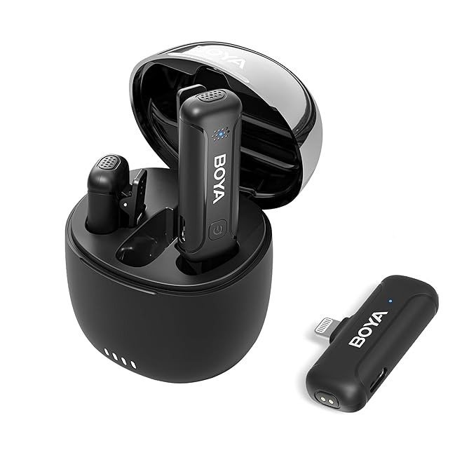 Boya BY-WM3T-D2 Wireless Lavalier Lapel Microphones