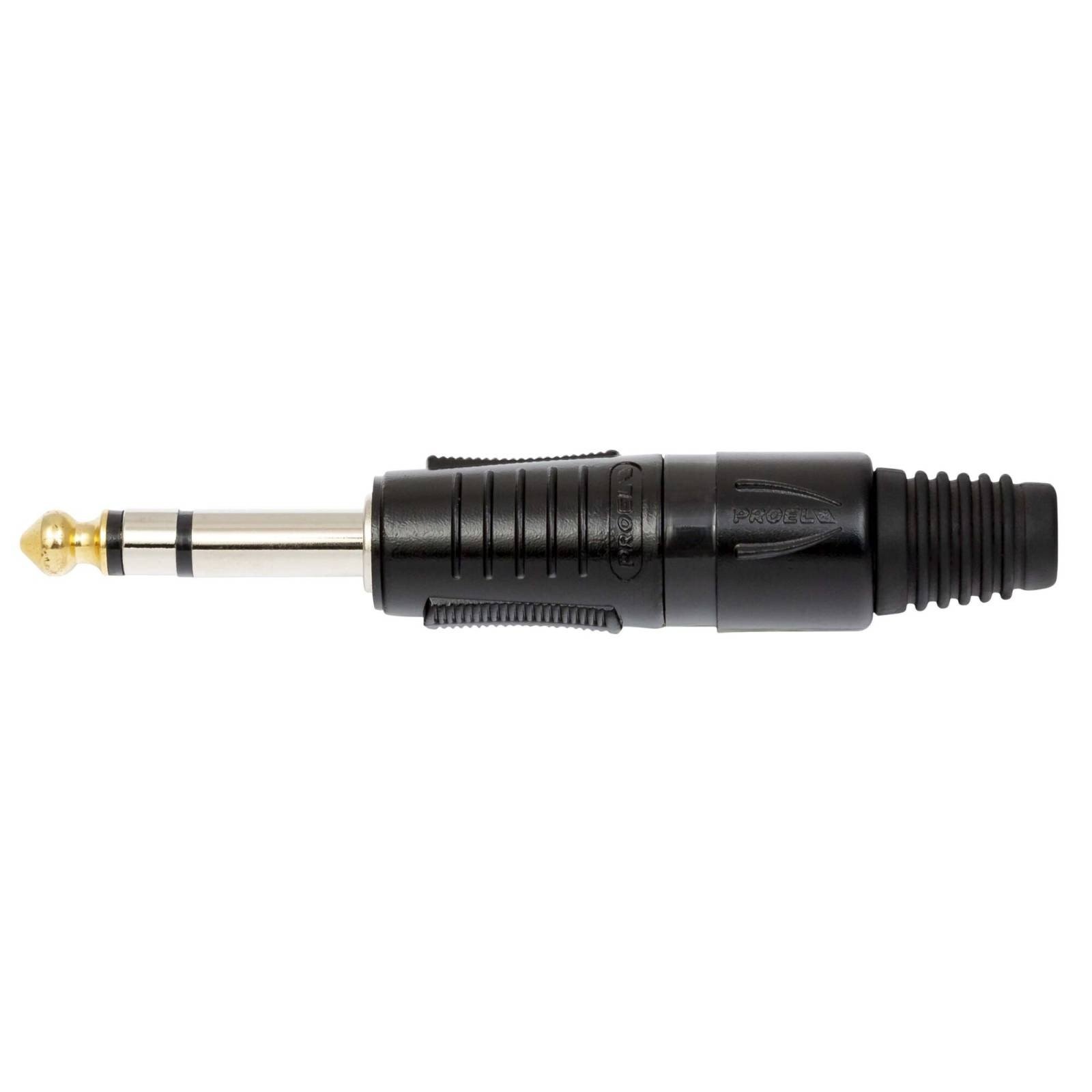 Proel S3CPRON 6.3mm Stereo Jack Plug Black Body