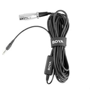 Boya BY-BCA6 XLR to 3.5mm Plug Microphone Cable