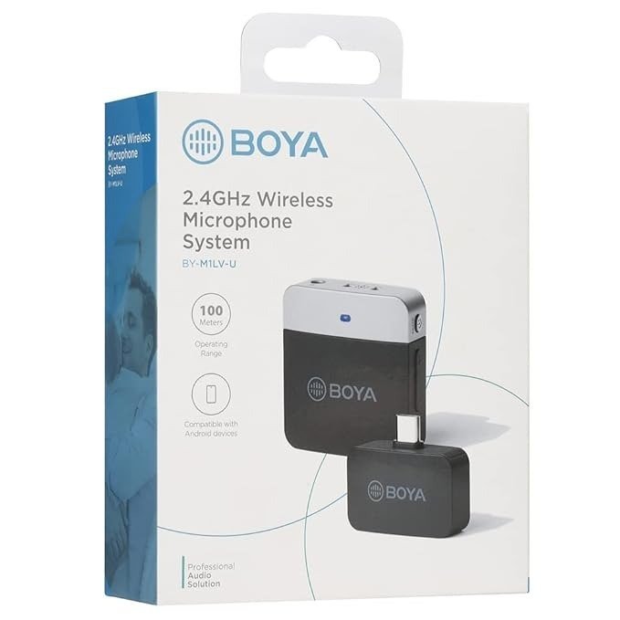 imgi_20_51EqdZVD5FL._SX679_.jpg BOYA BY-M1LV-U Type-C 2.4Ghz Wireless Microphone