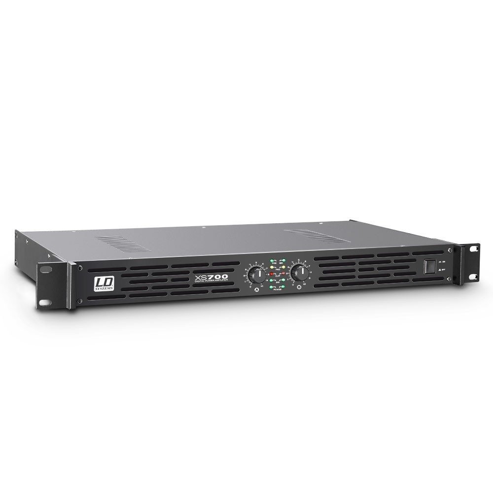 LD System XS 700 PA Power Amplifier Class D 2 x 350 W 4 Ohms