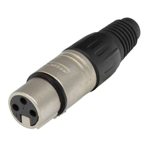 Proel XLR3FV XLR 3-Pole Cable Mount Female Plug Proel XLR3FV XLR 3-Pole Cable Mount Female Plug