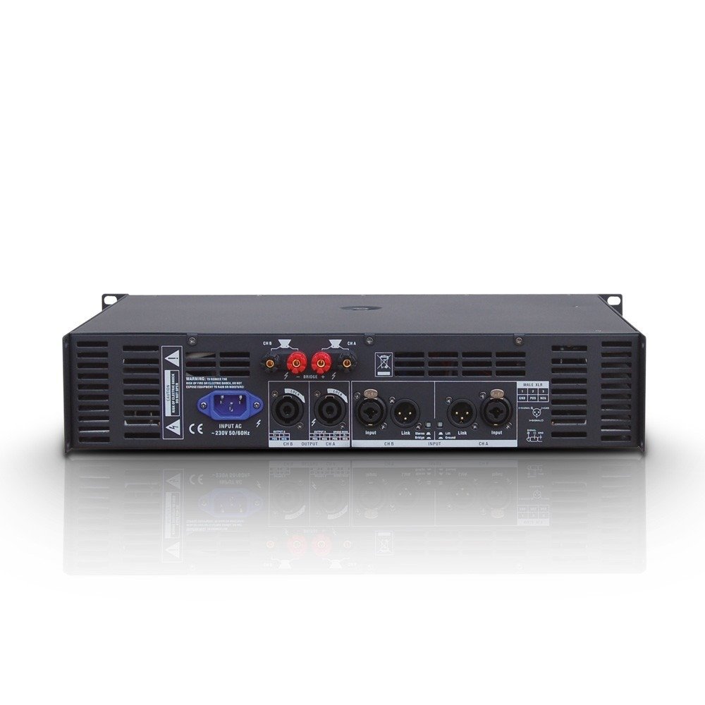 LD System DEEP2 600 PA Power Amplifier 2 x 300 W 2 Ohms
