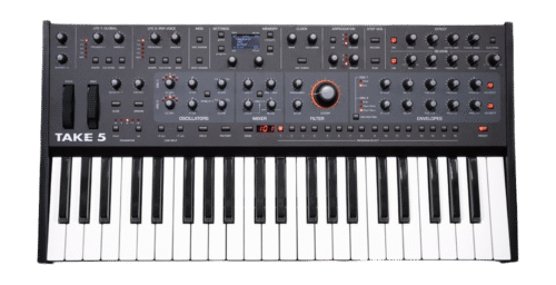 Sequential Take 5 Portable and Powerful 5 Voice Polyphonic Synthesiser