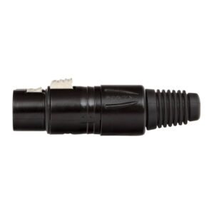Proel XLR3FVPRON Female 3P.XLR Cable Mount Black Proel XLR3FVPRON Female 3P.XLR Cable Mount Black
