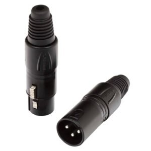 Proel XLR3FVPRON Female 3P.XLR Cable Mount Black Proel XLR3FVPRON Female 3P.XLR Cable Mount Black