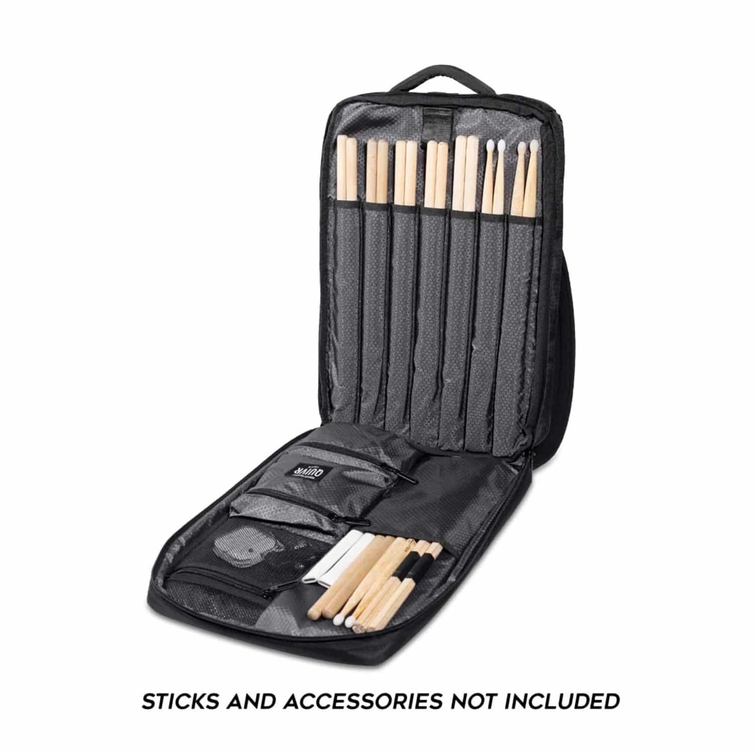 Gruv Gear QUIVR Tour Drum Stick Bag (Black)