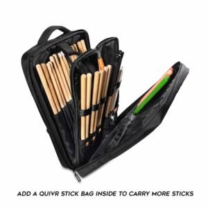 imgi_27_GRU-QUIVRTRBLK-14.jpg Gruv Gear QUIVR Tour Drum Stick Bag (Black)