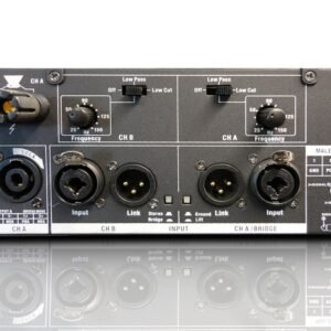 LD System DEEP2 2400 X PA Power Amplifier 2 x 1200 W 2 ohm LD System DEEP2 2400 X PA Power Amplifier 2 x 1200 W 2 ohm