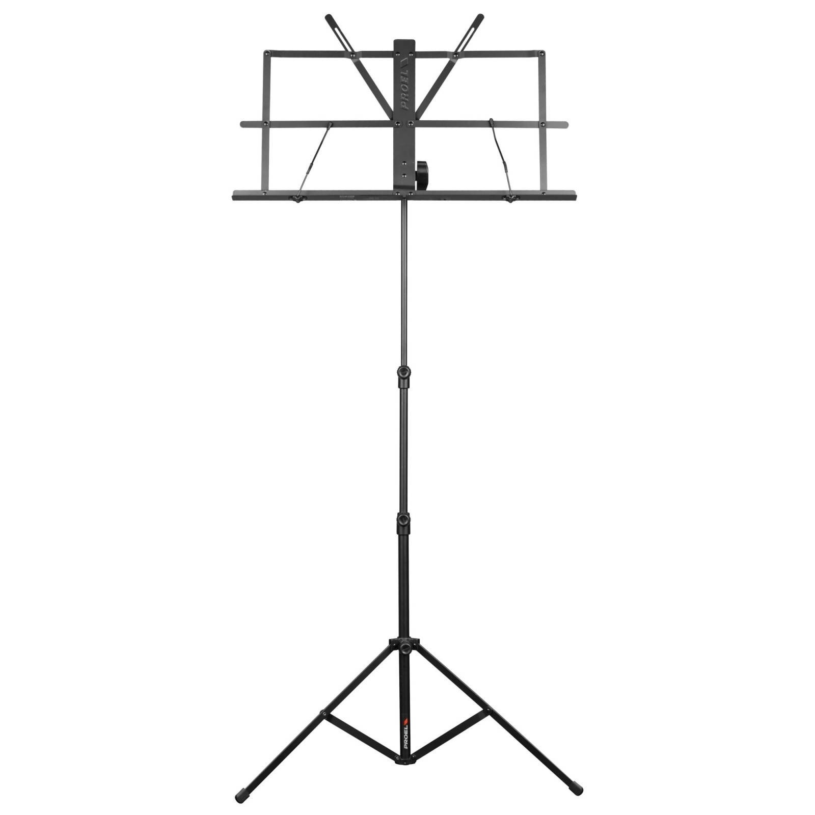 Proel RSM300 3.SECTION.MUSIC.STAND.BK.WITH.BAG