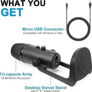imgi_299_61IvDh7IQmL._SX679_.jpg Boya BY-PM700 USB Computer Microphone
