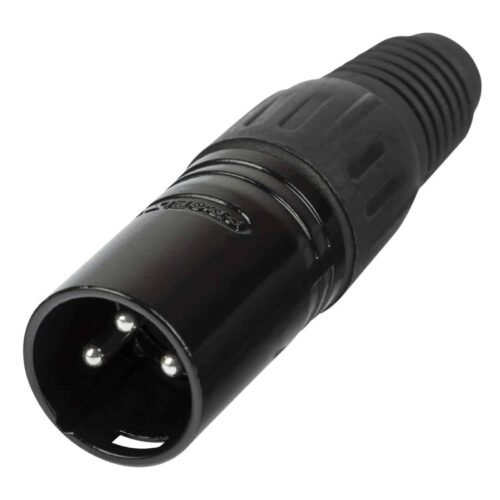 Proel XLR3MVBK XLR 3-Pole Cable Mount Male Black Proel XLR3MVBK XLR 3-Pole Cable Mount Male Black
