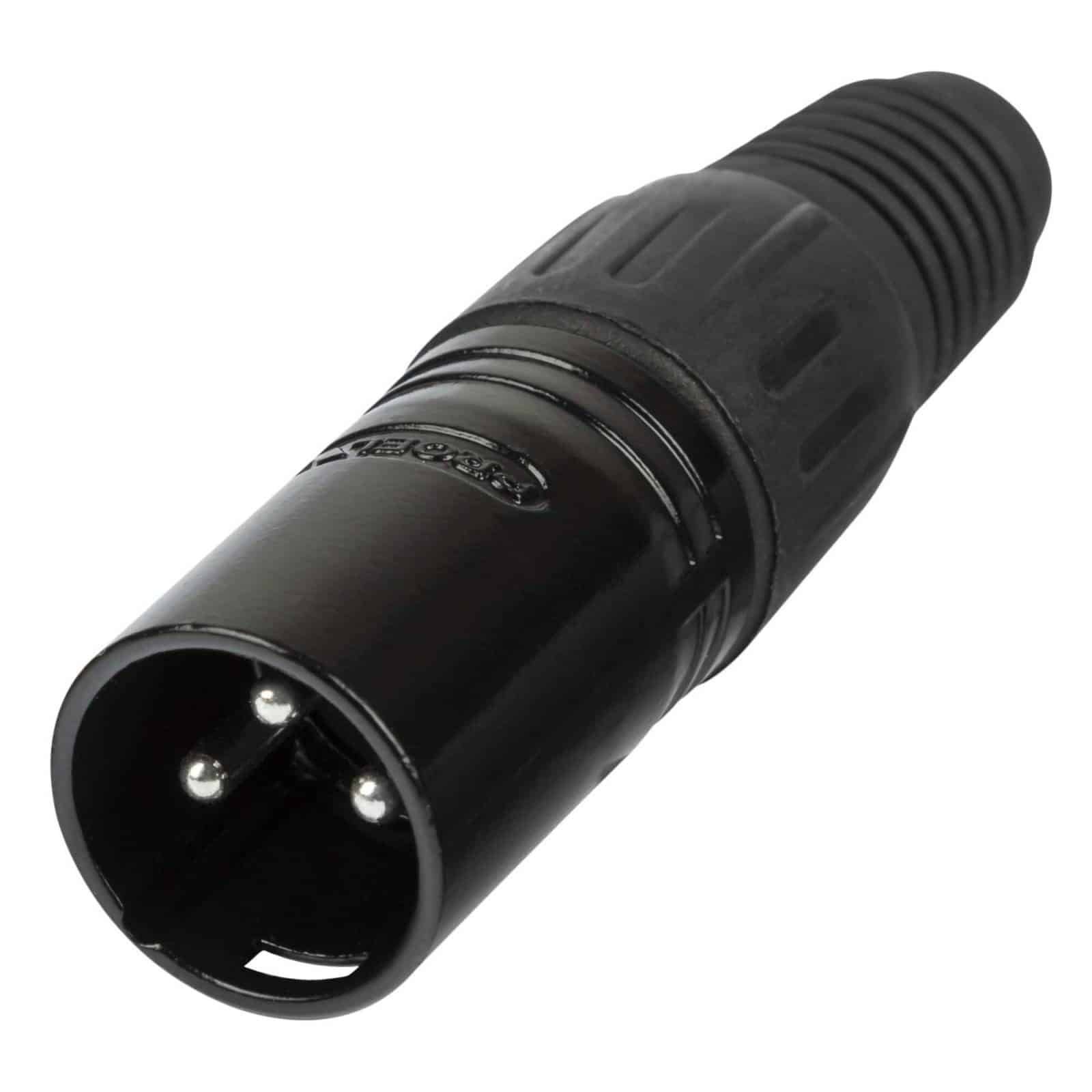Proel XLR3MVBK XLR 3-Pole Cable Mount Male Black