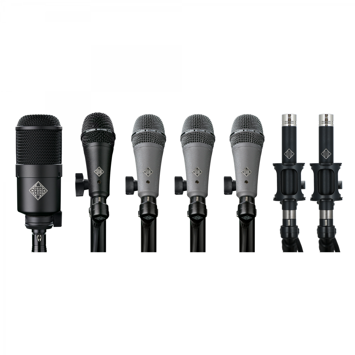 Telefunken DC7 Drum Microphone Package