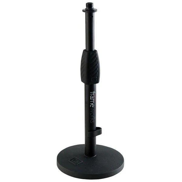 imgi_2_gator-microphone-stands-gator-frameworks-gfw-mic-0601-desktop-microphone-stand-with-6-inch-round-base-and-twist-clutch-33375.jpg Gator GFW-MIC-0601 Frameworks desktop mic stand with 6" round base, standard twist clutch