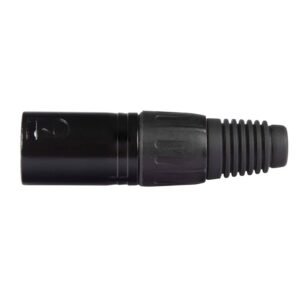 Proel XLR3MVBK XLR 3-Pole Cable Mount Male Black Proel XLR3MVBK XLR 3-Pole Cable Mount Male Black