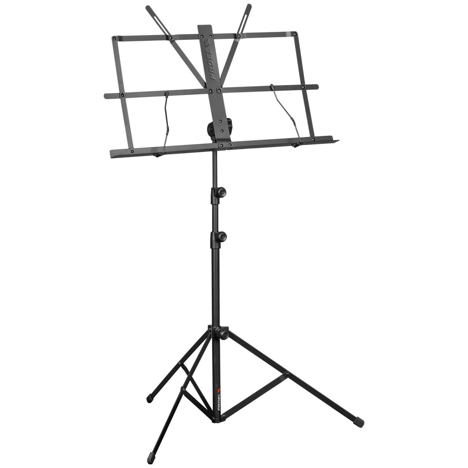 Proel RSM300 3.SECTION.MUSIC.STAND.BK.WITH.BAG