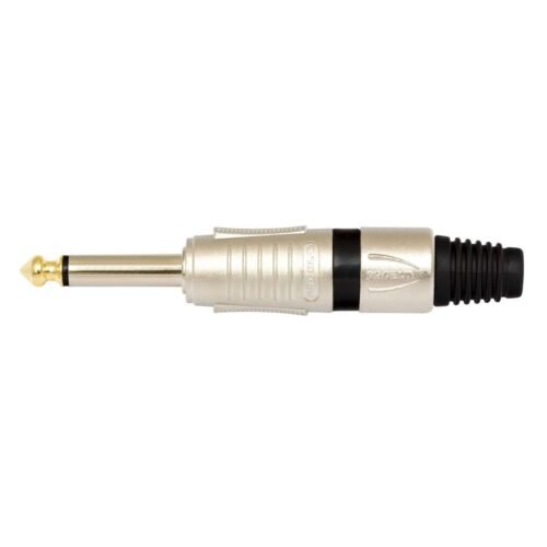Proel S2CPROBK 6.3mm-1/4" Mono Jack Black Ring Proel S2CPROBK 6.3mm-1/4" Mono Jack Black Ring