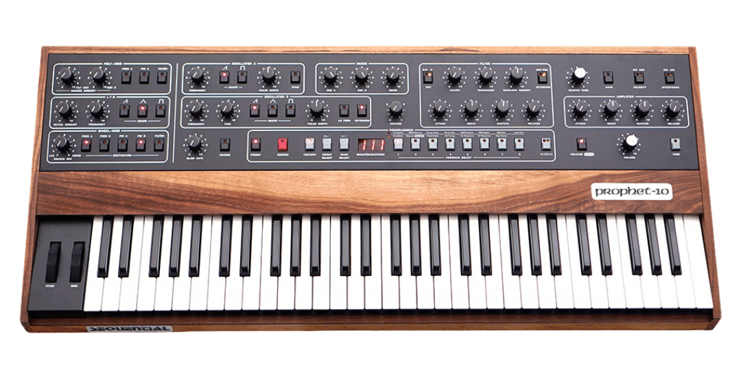 Sequential Prophet 10 Keyboard Legendary 10 Voice Analogue Polyphonic Synthesiser