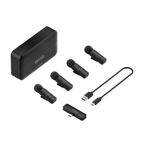 Boya BY-V4 4-Channel Mini Wireless Microphone Boya BY-V4 4-Channel Mini Wireless Microphone