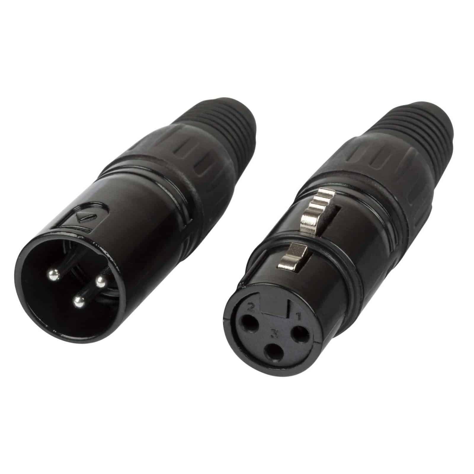 Proel XLR3MVBK XLR 3-Pole Cable Mount Male Black