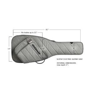 Mono M80-SEG-ASH Sleeve Electric Guitar Case, Ash Mono M80-SEG-ASH Sleeve Electric Guitar Case, Ash