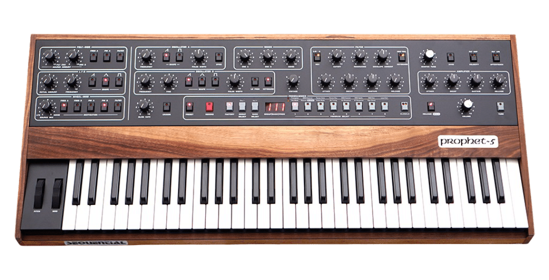 Sequential Prophet 5 Keyboard Legendary 5 Voice Analogue Polyphonic Synthesiser