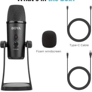 imgi_353_61rLJwXs9FL._SX569_.jpg Boya BY-PM700 USB Computer Microphone