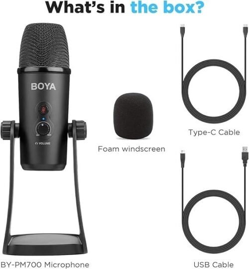 Boya BY-PM700 USB Computer Microphone Boya BY-PM700 USB Computer Microphone