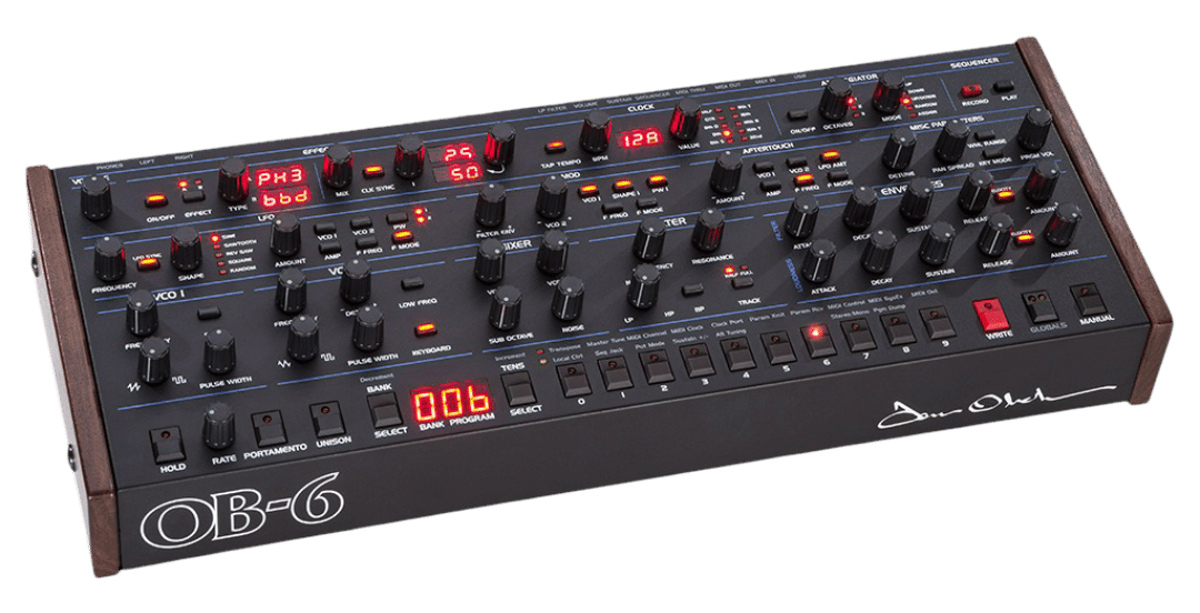 imgi_35_OB-6-Left-Slideshow.png Sequential OB-6 Desktop 6-Voice Polyphonic Analog Synthesizer