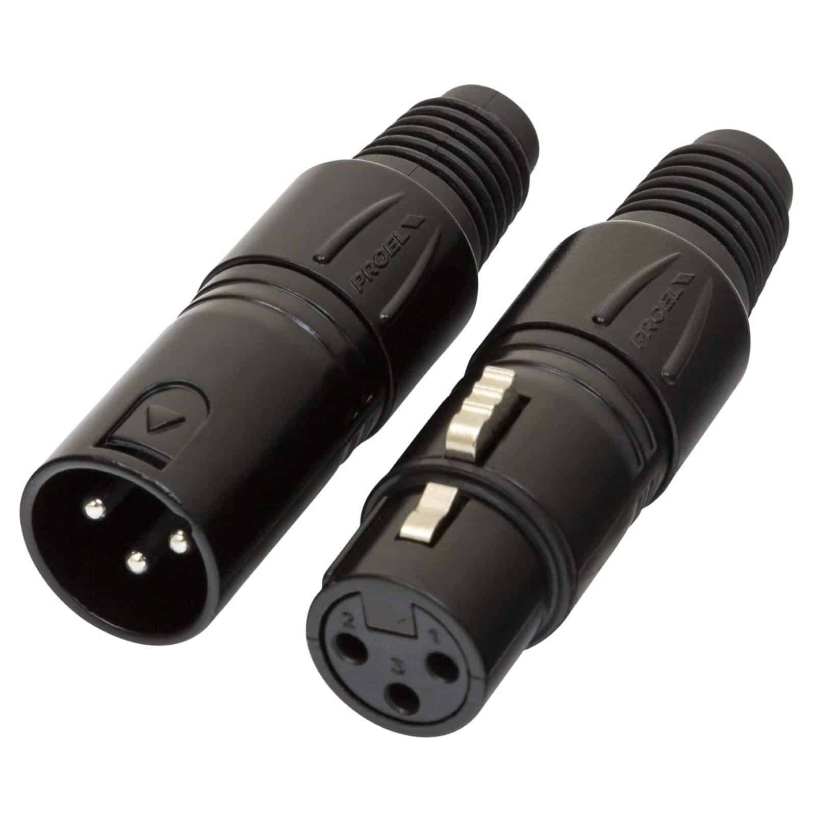 imgi_40_XLR3PRON.3-1600x1600w.jpg Proel XLR3MVPRON Male 3P.XLR Cable Mount Black
