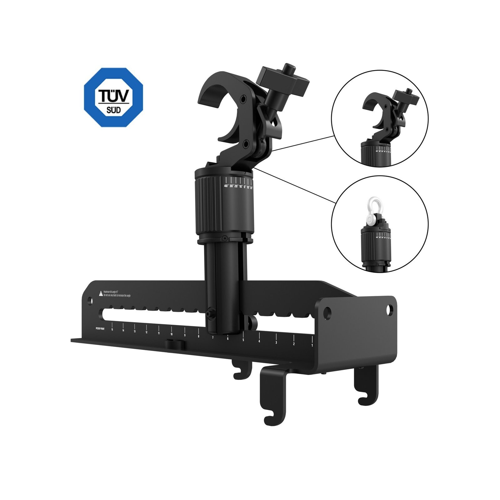 LD System MAILA EasyMount+? Truss / shackle bracket for MAILA SPA and MAILA COL