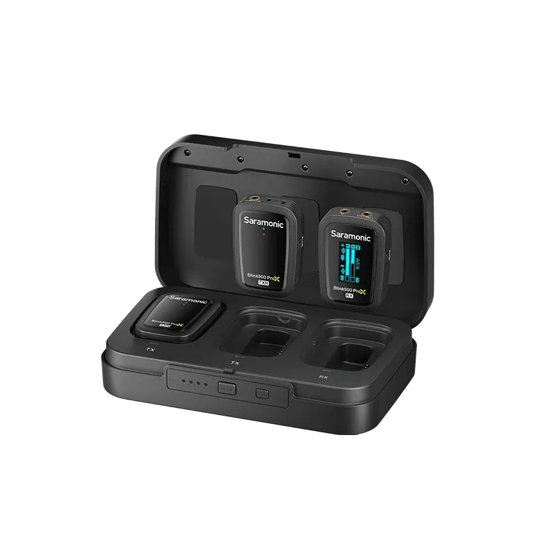 Saramonic Blink500ProX B2R Dual-Channel Wireless Microphone with Lavaliers