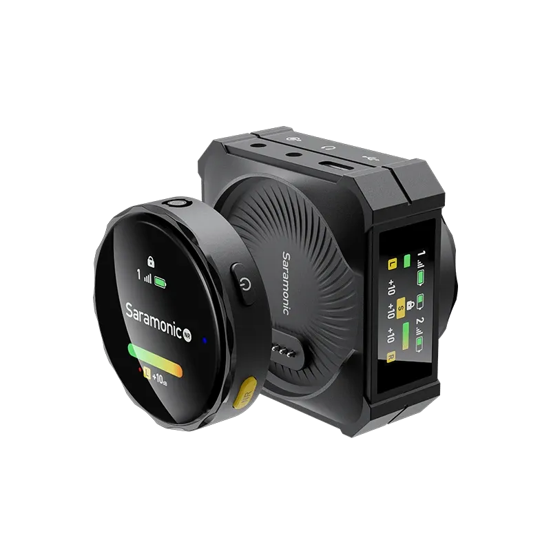 Saramonic BlinkMen B2 2.4 GHz Wireless Smart Microphone with Touchscreen