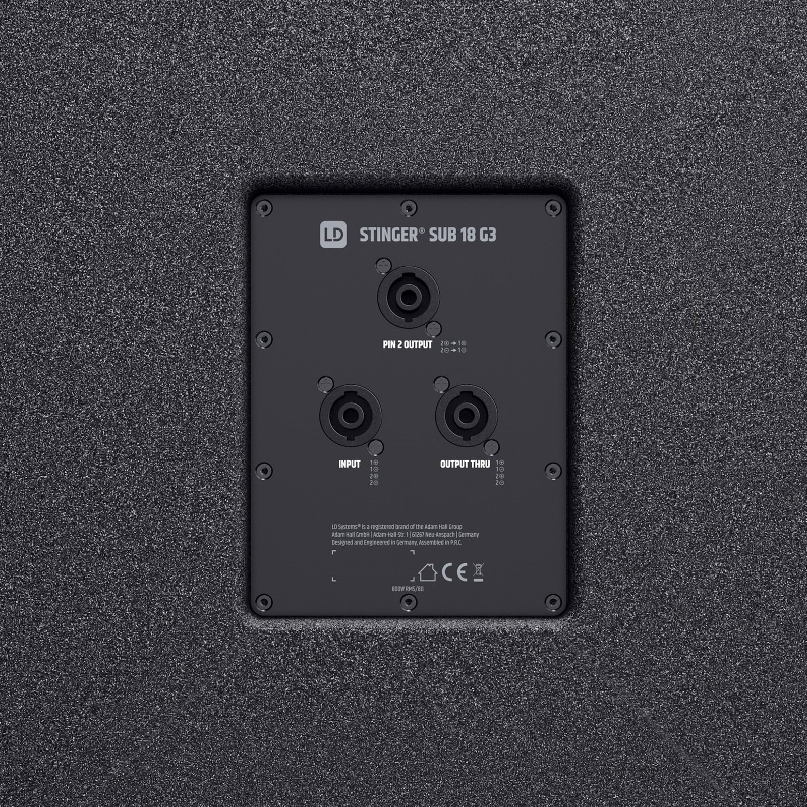 LD System STINGER SUB 18 G3 18? Passive Bass Reflex PA Subwoofer