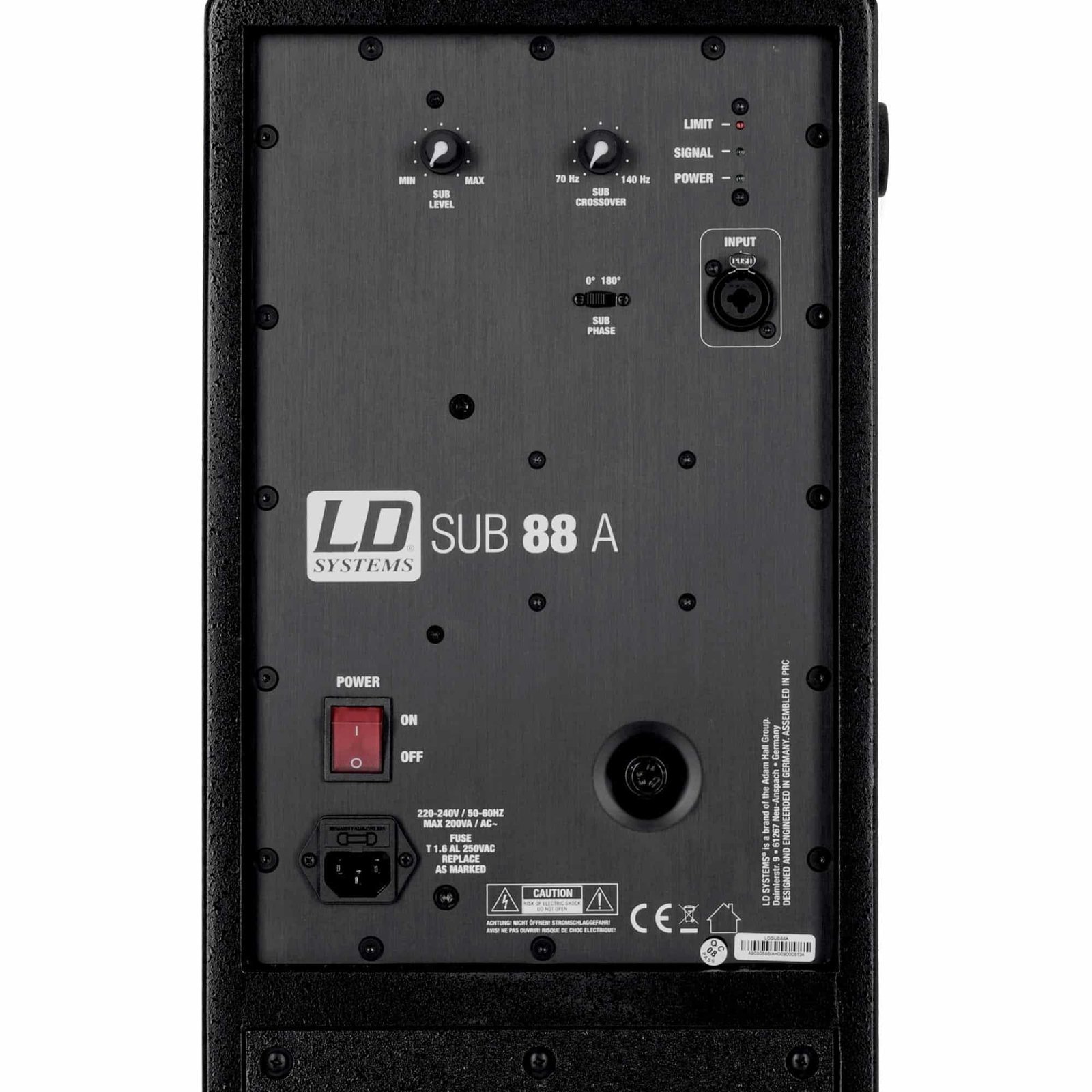imgi_42_LDSUB88A_11.jpg LD System SUB 88 A 2 x 8" active Subwoofer