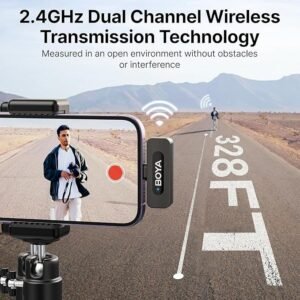 Boya by-V1 2.4 ghz Omnidirectional Wireless Microphone