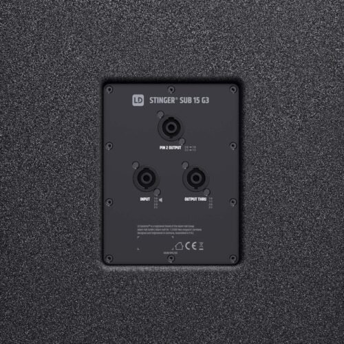 LD System STINGER SUB 15 G3 Passive 15 Bass Reflex PA Subwoofer LD System STINGER SUB 15 G3 Passive 15 Bass Reflex PA Subwoofer