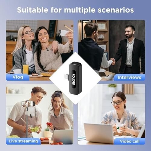 Boya by-V1 2.4 ghz Omnidirectional Wireless Microphone