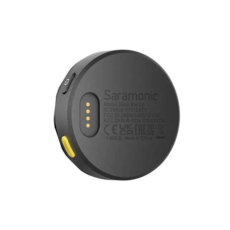 Saramonic BlinkMen B2 2.4 GHz Wireless Smart Microphone with Touchscreen