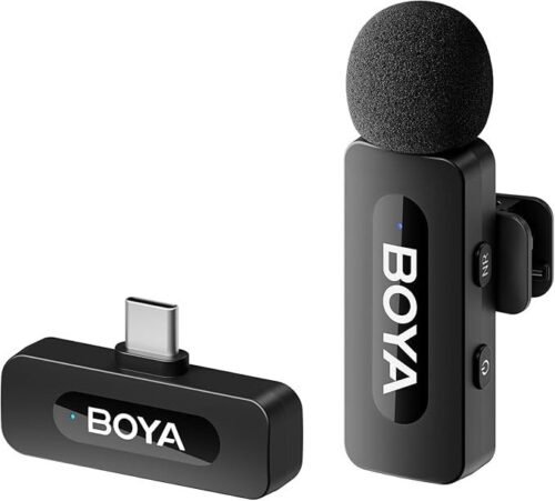 Boya by-V1 2.4 ghz Omnidirectional Wireless Microphone