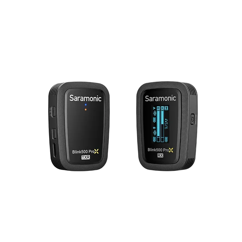Saramonic Blink500ProX B2R Dual-Channel Wireless Microphone with Lavaliers