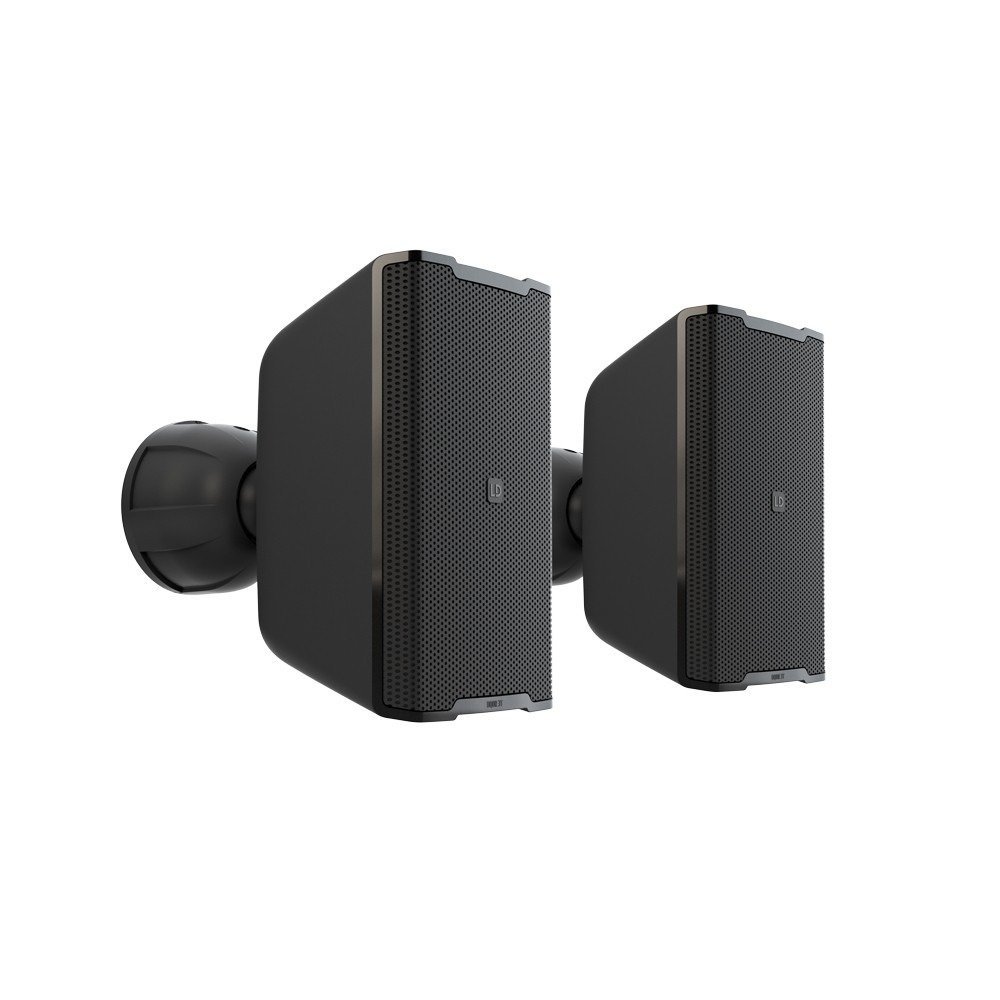 LD System DQOR 3 T B 3" Two-way Passive Indoor/Outdoor Installation Loudspeaker 16 Ohm, 70/100 V, black (Pair)