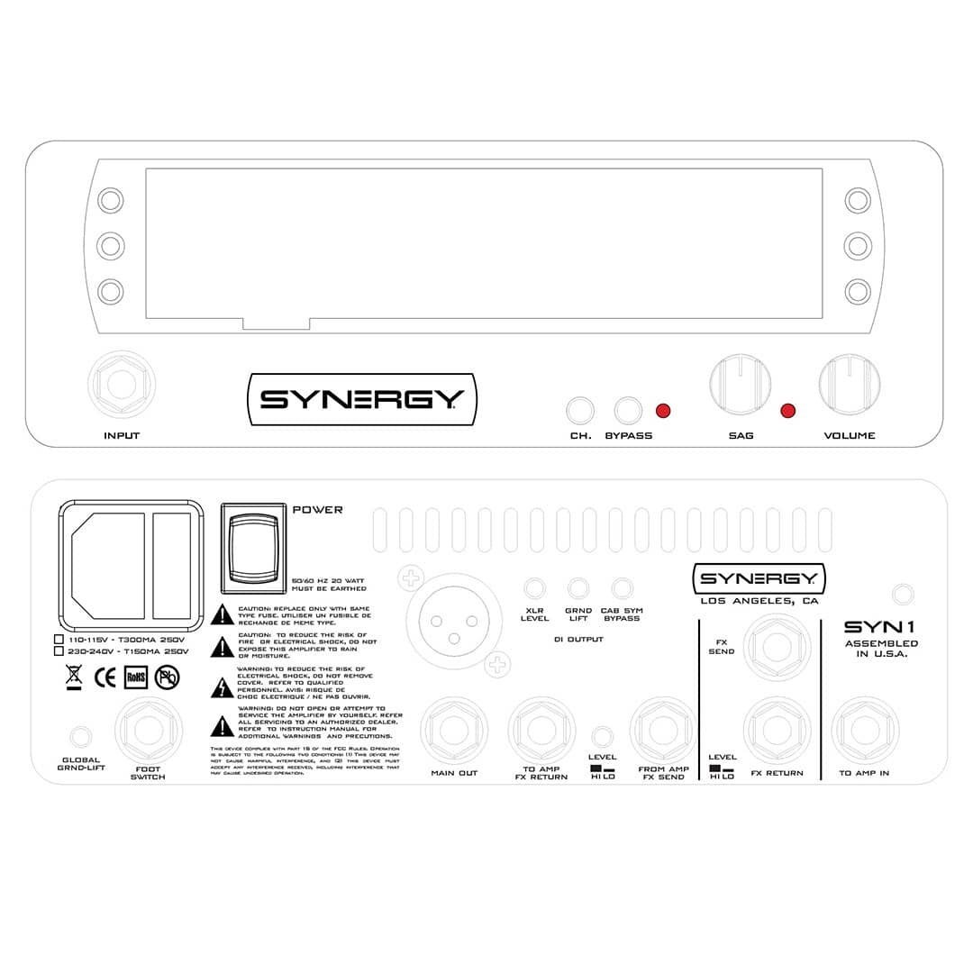 Synergy SYN1 Tabletop Preamp Module Dock