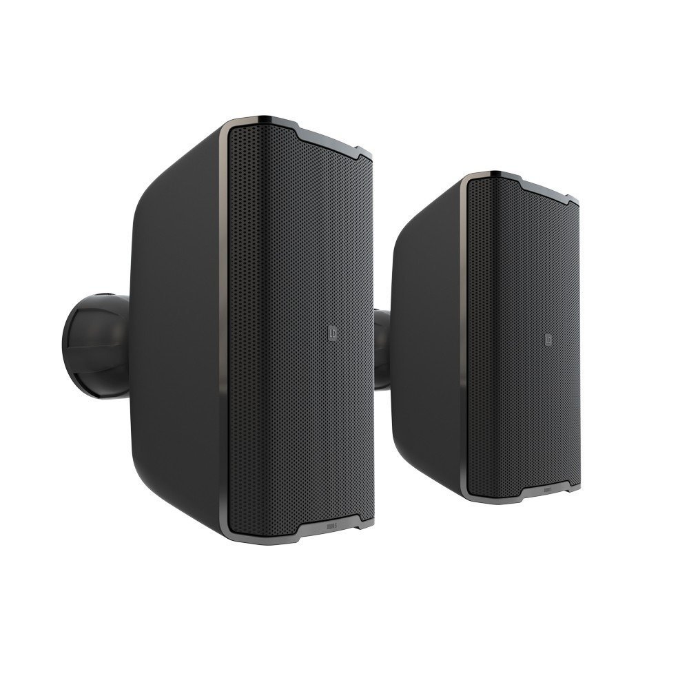 LD System DQOR 5 B 5" Two-way Passive Indoor/Outdoor Installation Loudspeaker 8 Ohm, black (Pair)