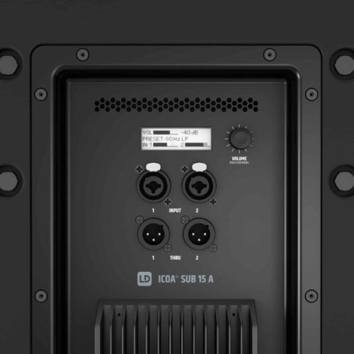 LD System ICOA SUB 15 A Powered 15" Bass Reflex PA Subwoofer