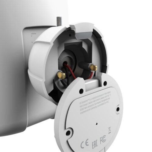 LD System DQOR 5 W 5" Two-way Passive Indoor/Outdoor Installation Loudspeaker 8 Ohm, white (Pair)