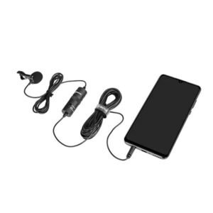 Boya BY-M1 Auxiliary Omnidirectional Lavalier Condenser Microphone