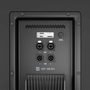 LD System ICOA SUB 18 A Powered 18" Bass Reflex PA Subwoofer LD System ICOA SUB 18 A Powered 18" Bass Reflex PA Subwoofer